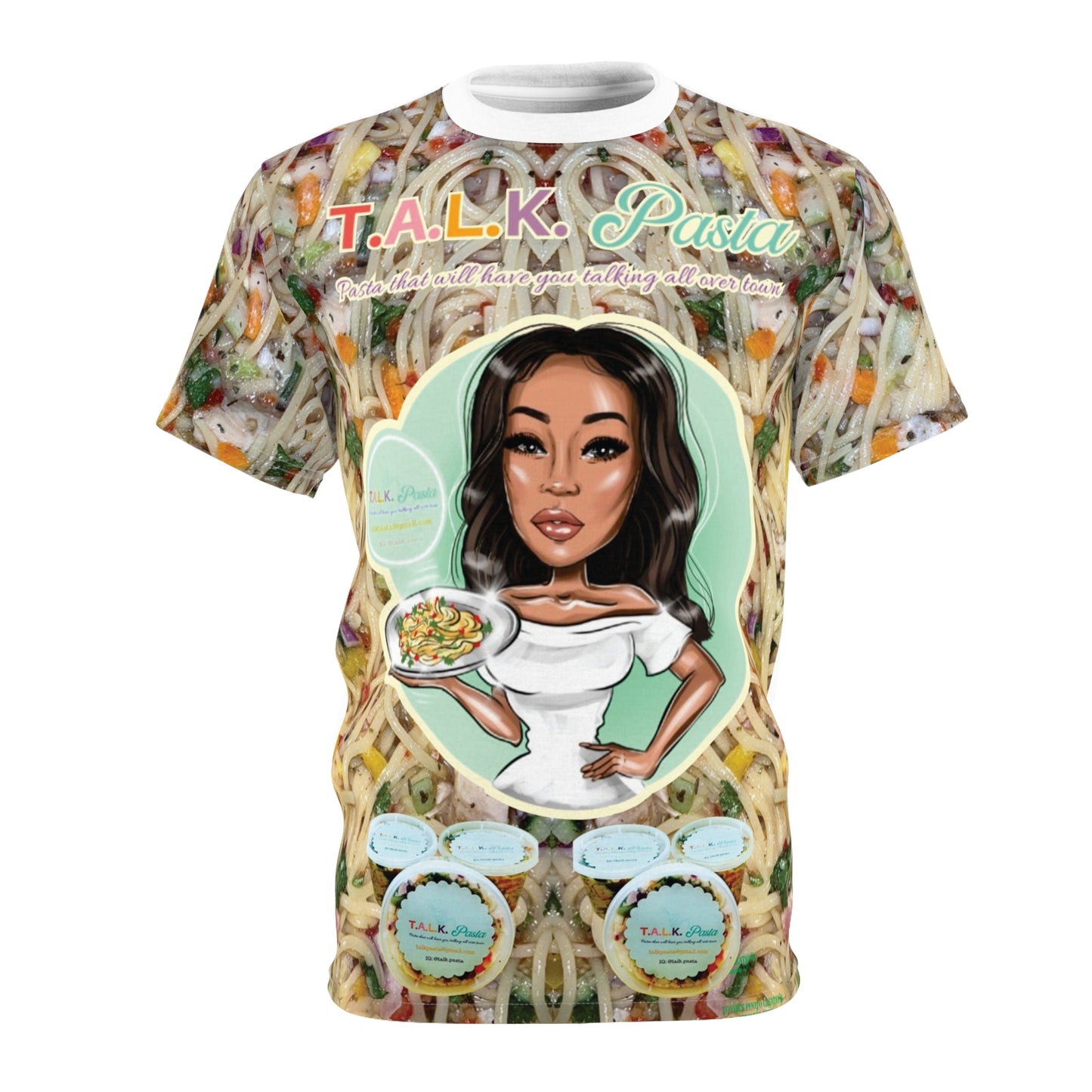 Unisex Cut & Sew Tee (AOP)
