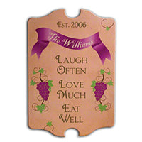 Picture Perfect Signs of Life Plaque